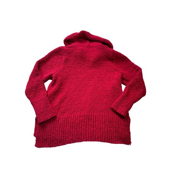 J. JILL Red turtle neck knit sweater size SP/Small Petite - Picture 2 of 10